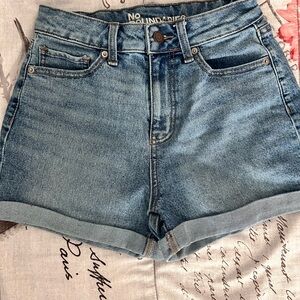 No Boundaries Light Blue Jean Shorts